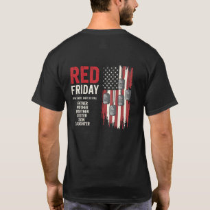 Rote Freitagsfamilie Erinnern sich alle T-Shirt