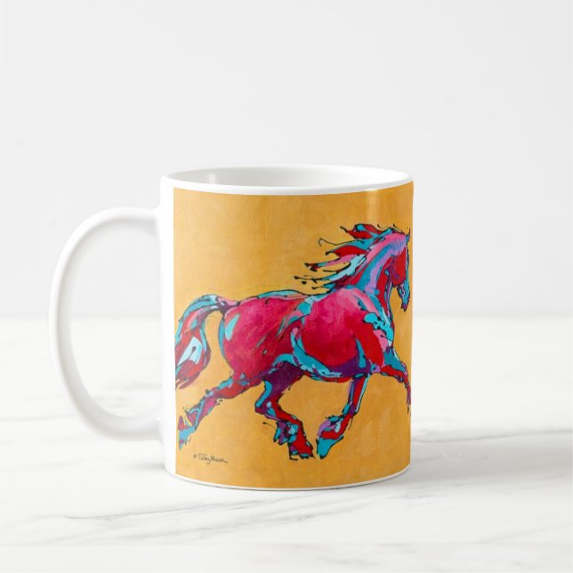 Rote friesische Tasse (Links)