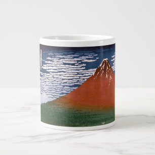 Rote Fuji, Aka Fujiyama Vulkan Katsushika Hokusai Jumbo-Tasse