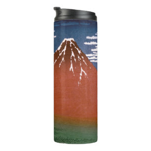 Rote Fuji, Aka Fujiyama Vulkan Katsushika Hokusai Thermosbecher