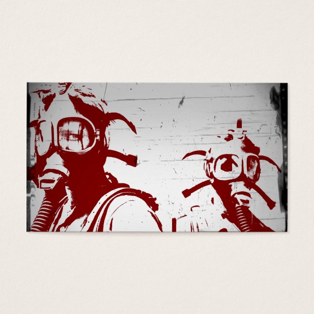 Rote Gasmasken (Vorderseite)