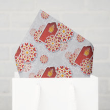 Rote Gelbe Blume Arabian Nacht Quinceñera