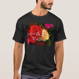 Rote Gelbe Rose T-Shirt