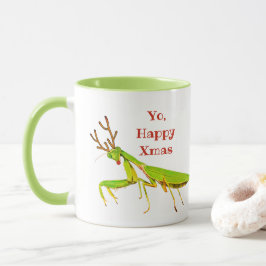 Rote gerochene betender Mantis-sonderbare Tasse