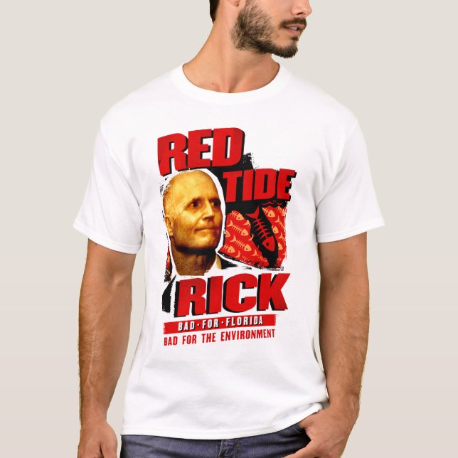 rote Gezeiten Rick T-Shirt (Vorderseite)