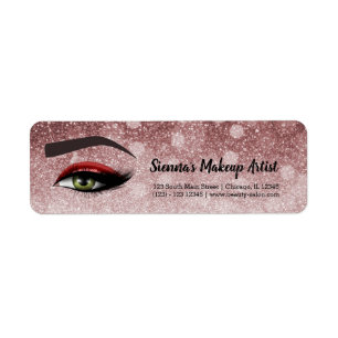 Rote Glasien Augen Makeup artist