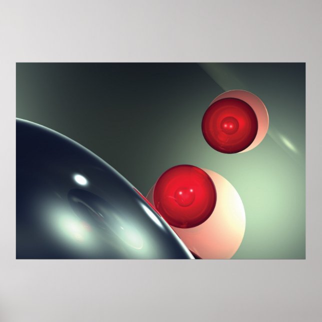 rote Glocken Poster (Vorne)