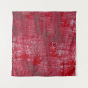 Rote Grunge Textur abstract,alt,art,background, Wandteppich