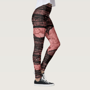 ROTE HALLOWEEN-MAMA-BEINE durch Slipperywindow Leggings