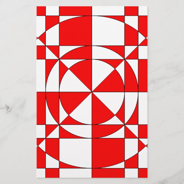 rote Halskunst (Vorderseite)