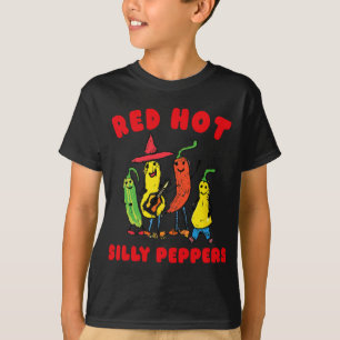 Rote heiße alberne Paprika, Lustig T-Shirt