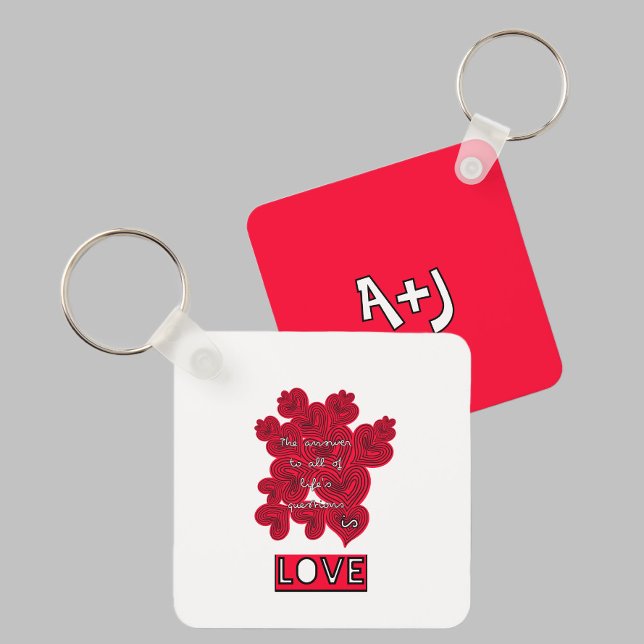 Rote Herzen Schlüsselanhänger (Von Creator hochgeladen)