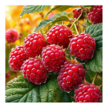 Rote Himbeeren