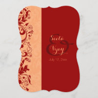 Rote hindische Hochzeit