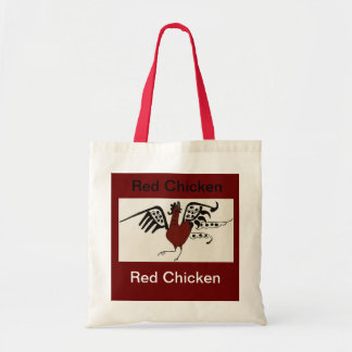 Rote Huhn-Tasche Tragetasche