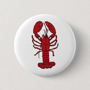 Rote Hummer Button