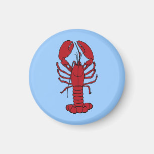 Rote Hummer Magnet
