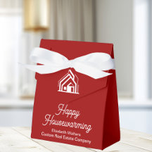 Rote Immobilien Happy Housewarming individuell
