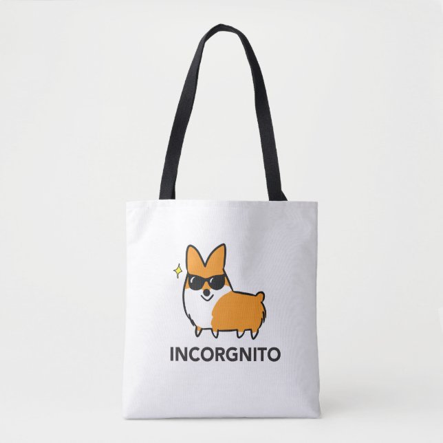 Rote Incorgnito erstklassige Taschen-Tasche (Vorderseite)