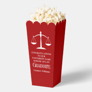 Rote individuelle Popcorn-Verpackung für die Absch Geschenkschachtel