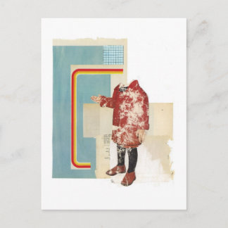 Rote Jacke Postkarte