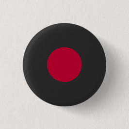Rote Japan-Sonne Button