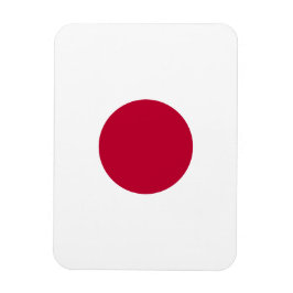 Rote Japan-Sonne Magnet