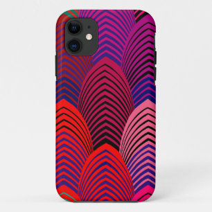 Rote Jazzbögen Case-Mate iPhone Hülle