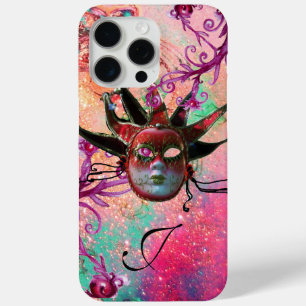 ROTE JESTER-MASK-Masquerade Pink-Monogramm Case-Mate iPhone Hülle