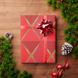 Rote Joyoux Noel Geschenkpapier