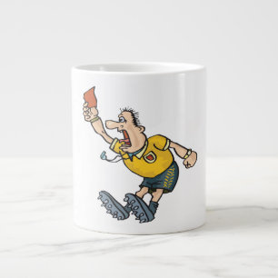 Rote Karte Jumbo-Tasse