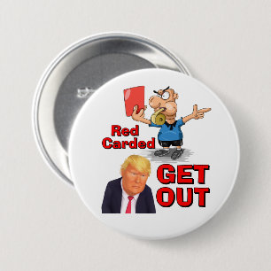 Rote Karte Knopf Button