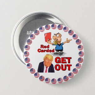 Rote Karte Knopf Button