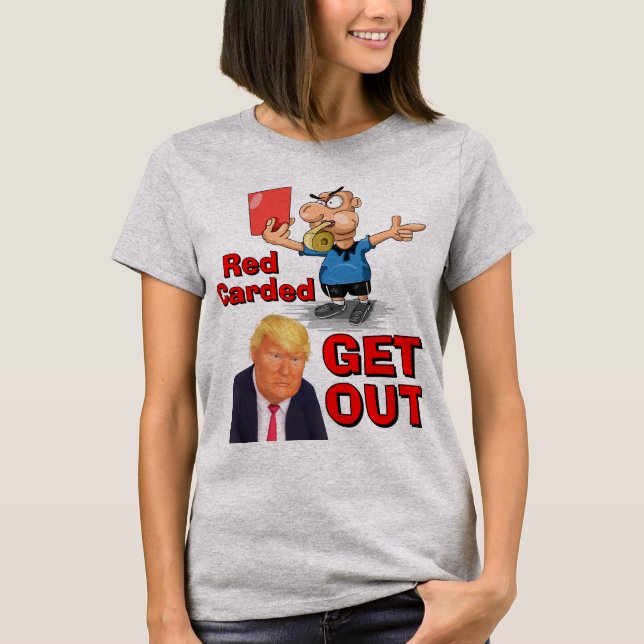 Rote Karte T-Shirt (Vorderseite)