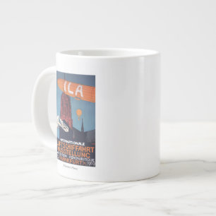 Rote Kathedrale - 1. Luftfahrt-Ausstellung Jumbo-Tasse