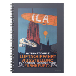 Rote Kathedrale - 1. Luftfahrt-Ausstellung Notizblock