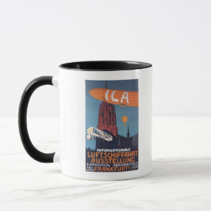 Rote Kathedrale - 1. Luftfahrt-Ausstellung Tasse