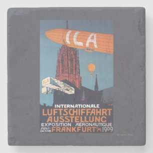 Rote Kathedrale - 1. Luftfahrtausstellung Steinuntersetzer