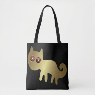 Rote Katzen-Geoglyphen Tiere