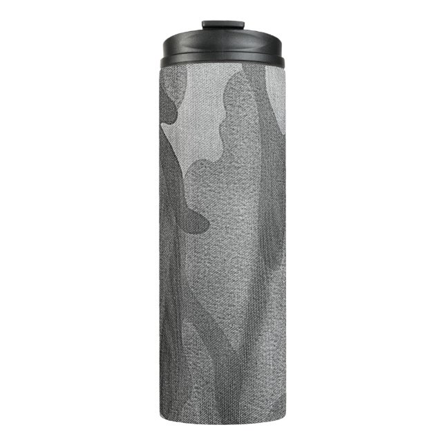 Rote klassische Textur, Background Abstract, Zuhau Thermosbecher (Vorderseite)