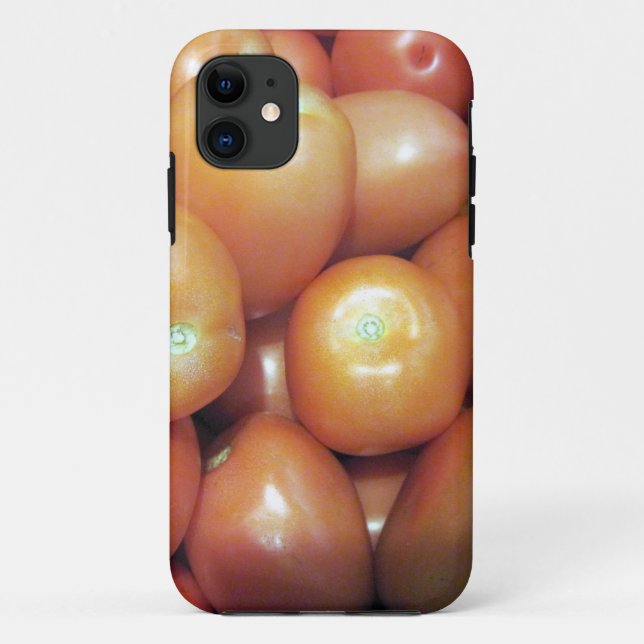 Rote kleine Tomaten Case-Mate iPhone Hülle (Rückseite)