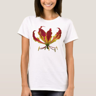 Rote Kletterlilie T-Shirt
