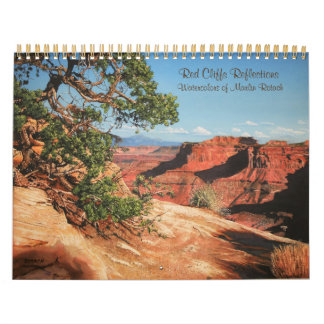 Rote Klippen Reflektionen Bilder von Canyonlands Kalender
