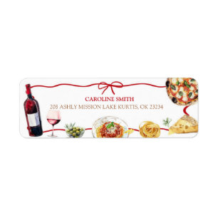 Rote Koketten-Schleife That's Amore