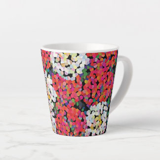 Rote Kristall-Blüten Milchtasse