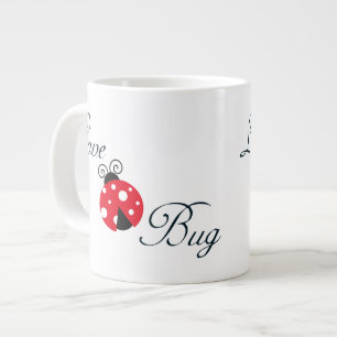 Rote Ladybug Jumbo-Tasse