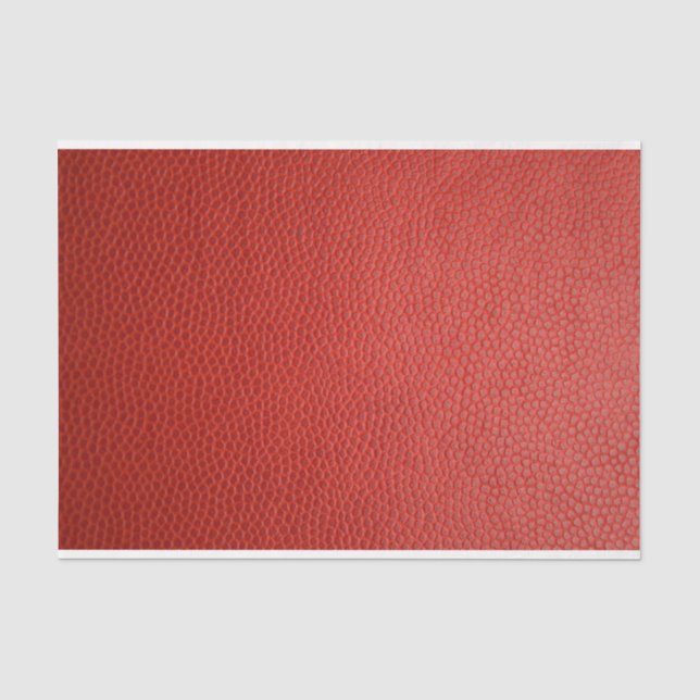 Rote Lederoptik Seidenpapier (Vorderseite)