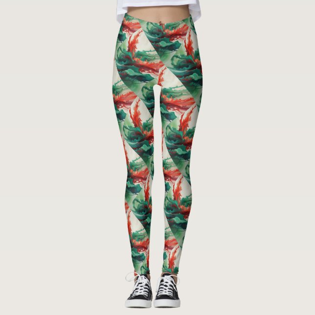 Rote Leggings (Vorderseite)