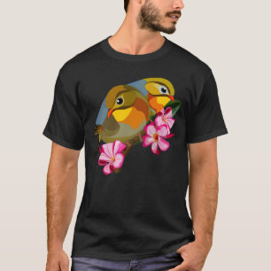 ROTE LEIOTHRIX-VÖGEL T-Shirt