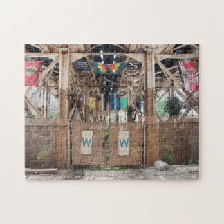 Rote Linie Paradies Puzzle